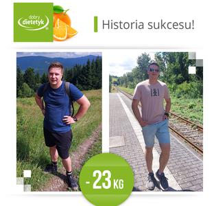 "Dieta, Motywacja, Dyscyplina" Słowa Pana Jędrzeja -23kg w 26 tygodni!